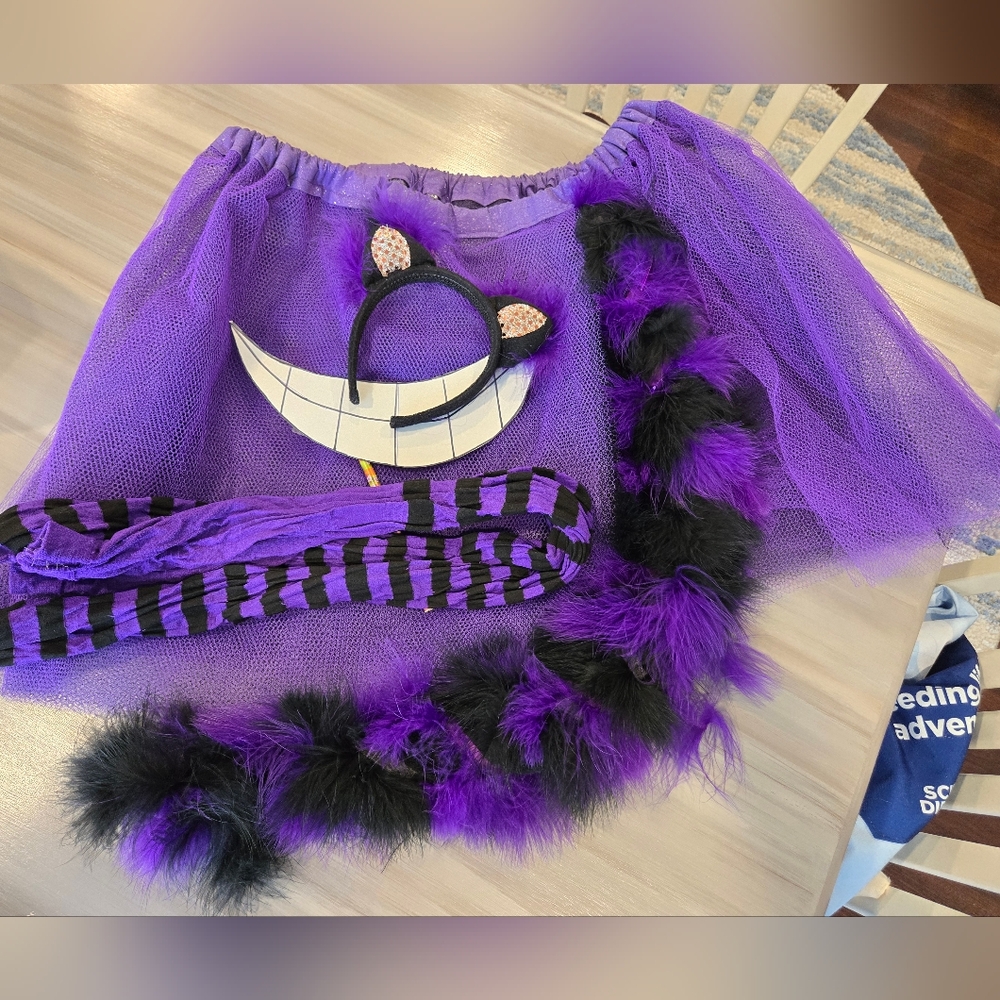 Purple and Black Halloween Costume Set